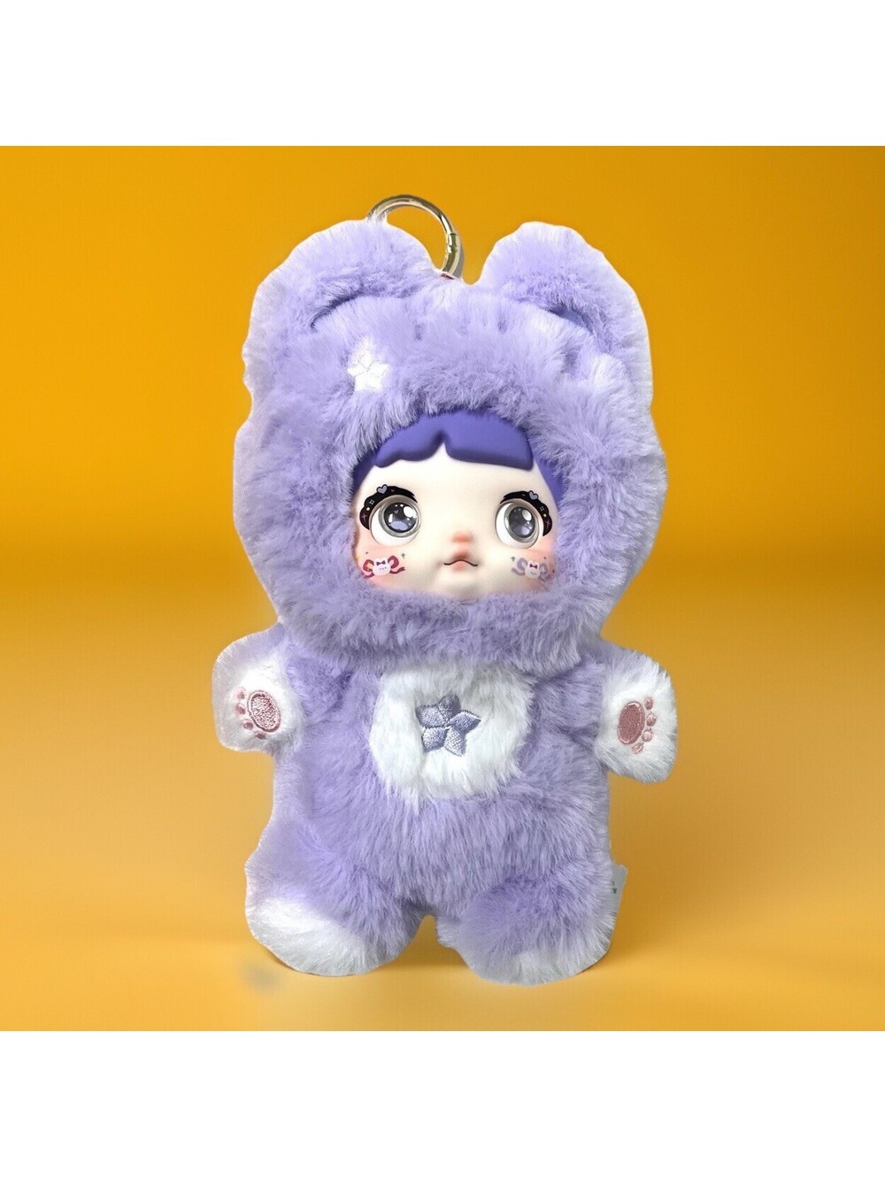 Nommi Loveliness Never Ends Series Vinyl Plush Doll TuTu Purple No Box 8 inch